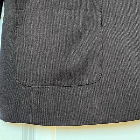 Divided by H&M Single Breasted Tailored Black Boxy Blazer, Size 12 - Picture 11 of 14